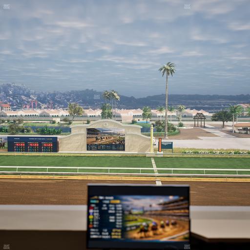 Del Mar Thoroughbred Club - Section Turf Club Lvl 4 Tbl 101 Seat View
