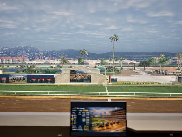 Del Mar Thoroughbred Club - Section Turf Club Lvl 4 Tbl 101 Seat View