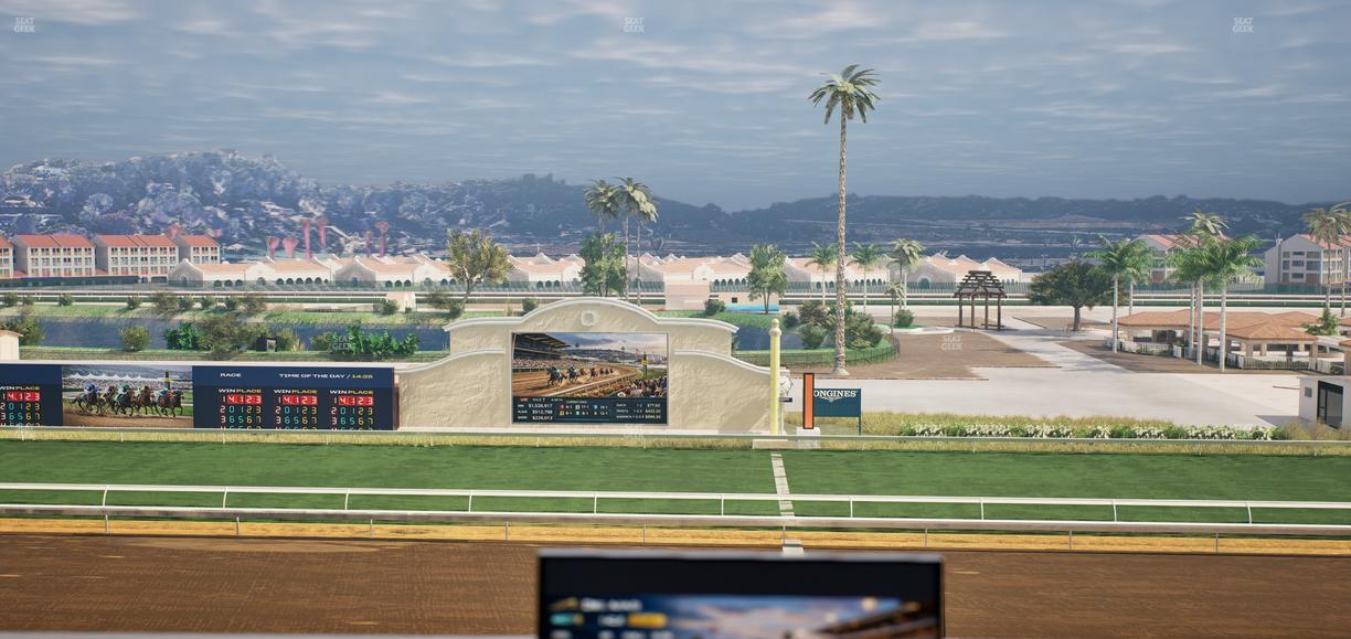 Del Mar Thoroughbred Club - Section Turf Club Lvl 4 Tbl 102 Seat View