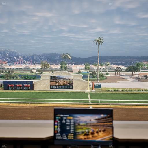 Del Mar Thoroughbred Club - Section Turf Club Lvl 4 Tbl 102 Seat View