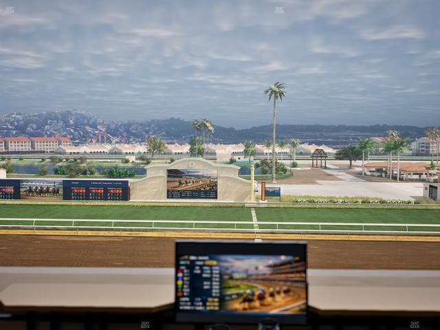 Del Mar Thoroughbred Club - Section Turf Club Lvl 4 Tbl 102 Seat View
