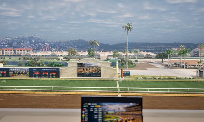 Del Mar Thoroughbred Club - Section Turf Club Lvl 4 Tbl 102 Seat View