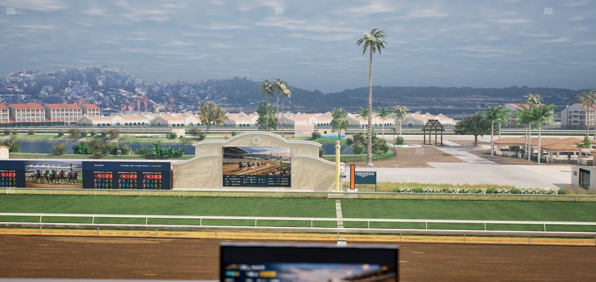 Del Mar Thoroughbred Club - Section Turf Club Lvl 4 Tbl 103 Seat View