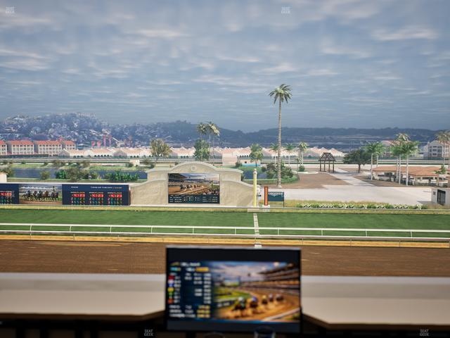 Del Mar Thoroughbred Club - Section Turf Club Lvl 4 Tbl 103 Seat View