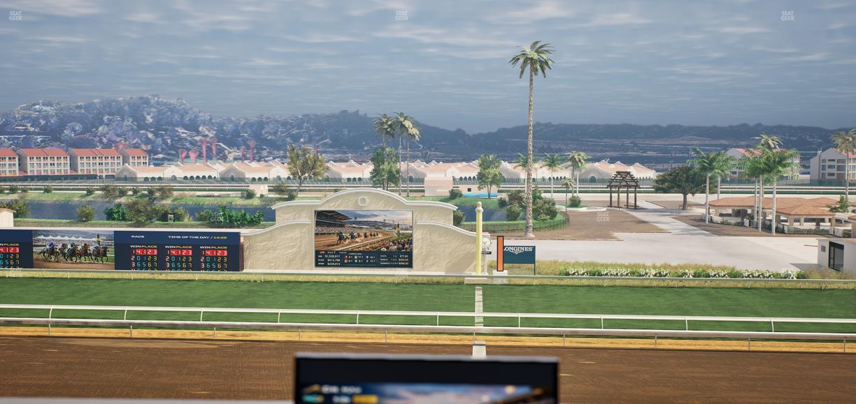 Del Mar Thoroughbred Club - Section Turf Club Lvl 4 Tbl 104 Seat View