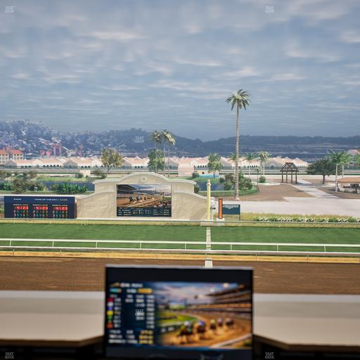 Del Mar Thoroughbred Club - Section Turf Club Lvl 4 Tbl 104 Seat View
