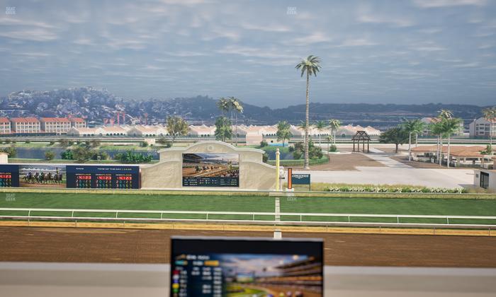 Del Mar Thoroughbred Club - Section Turf Club Lvl 4 Tbl 104 Seat View