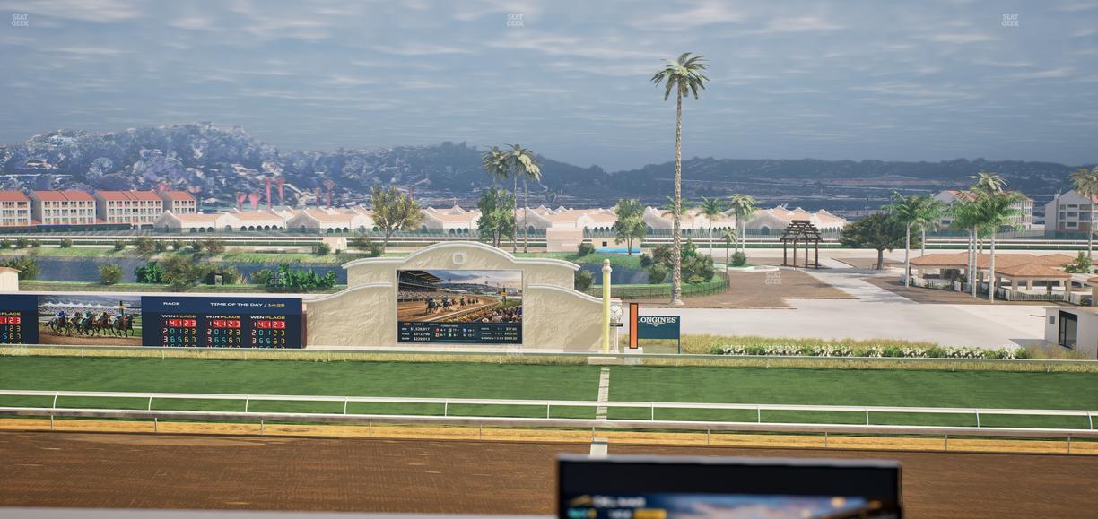 Del Mar Thoroughbred Club - Section Turf Club Lvl 4 Tbl 105 Seat View