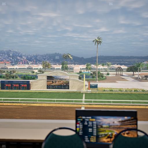 Del Mar Thoroughbred Club - Section Turf Club Lvl 4 Tbl 105 Seat View