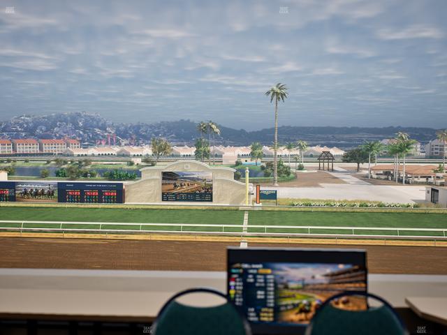 Del Mar Thoroughbred Club - Section Turf Club Lvl 4 Tbl 105 Seat View