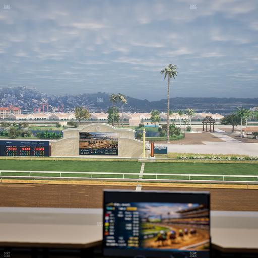 Del Mar Thoroughbred Club - Section Turf Club Lvl 4 Tbl 106 Seat View