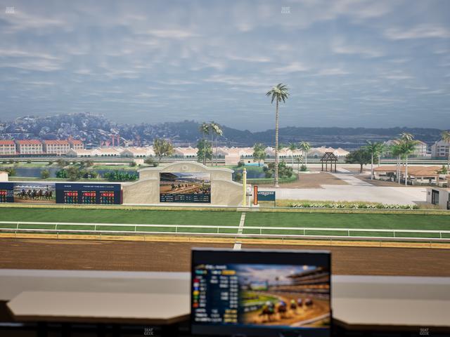 Del Mar Thoroughbred Club - Section Turf Club Lvl 4 Tbl 106 Seat View