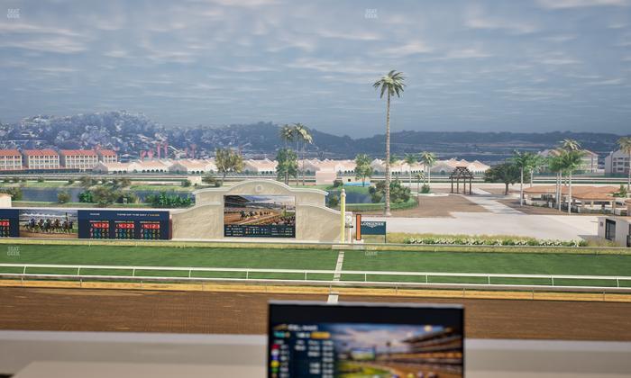 Del Mar Thoroughbred Club - Section Turf Club Lvl 4 Tbl 106 Seat View