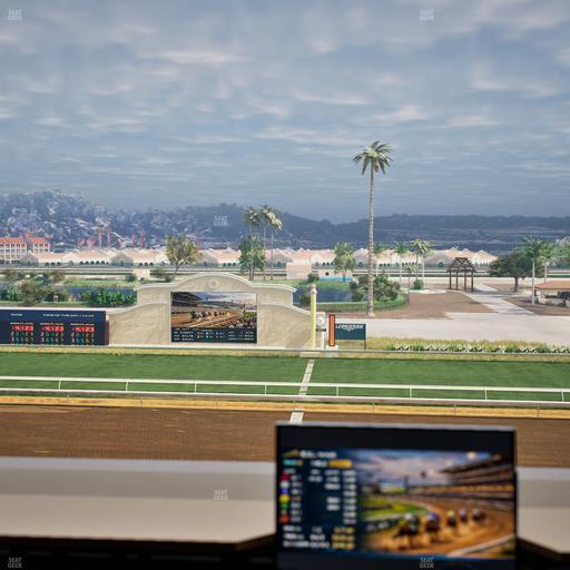 Del Mar Thoroughbred Club - Section Turf Club Lvl 4 Tbl 107 Seat View