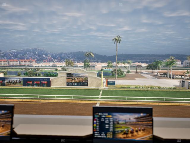 Del Mar Thoroughbred Club - Section Turf Club Lvl 4 Tbl 107 Seat View