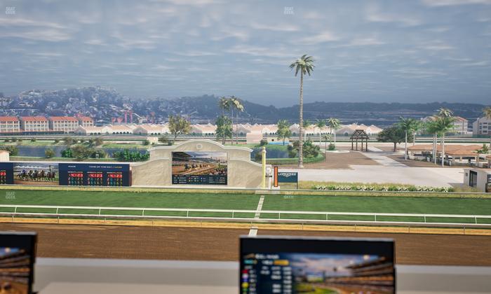 Del Mar Thoroughbred Club - Section Turf Club Lvl 4 Tbl 107 Seat View