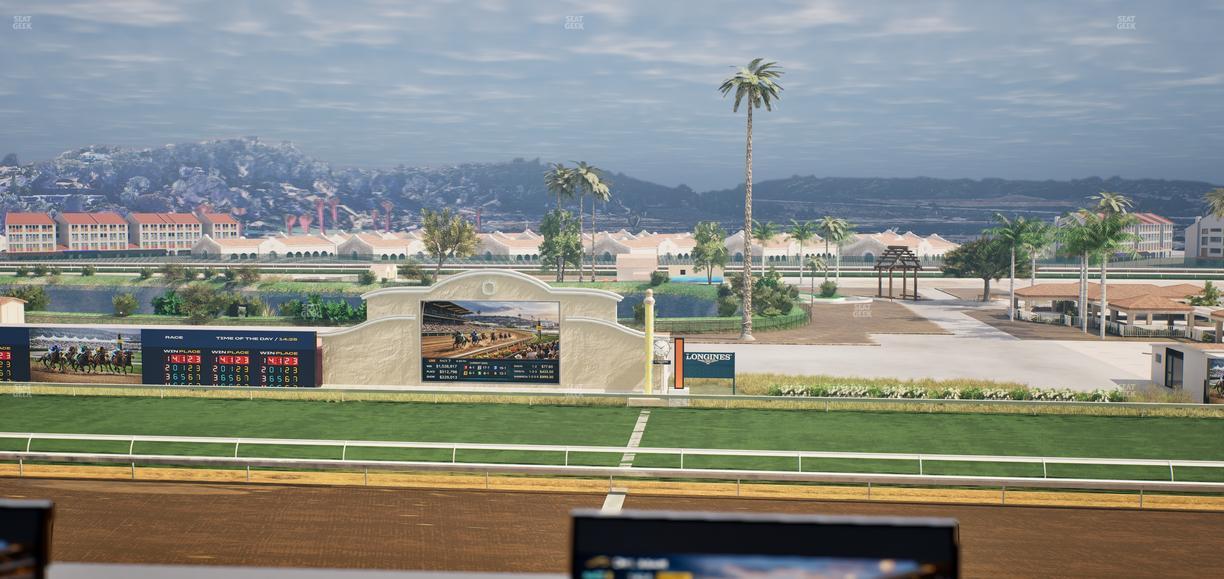 Del Mar Thoroughbred Club - Section Turf Club Lvl 4 Tbl 108 Seat View