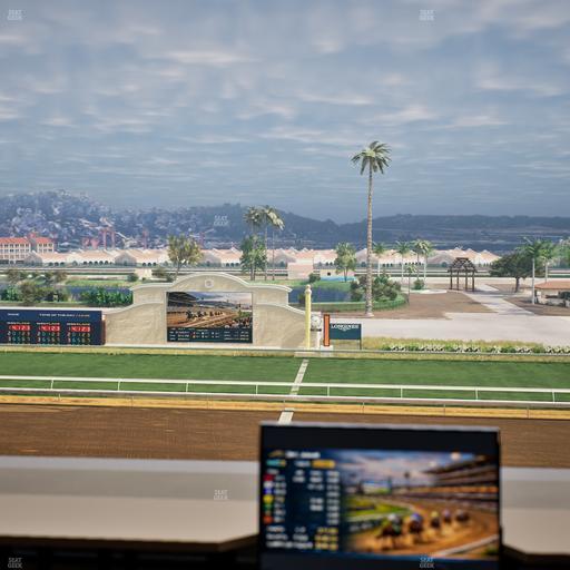 Del Mar Thoroughbred Club - Section Turf Club Lvl 4 Tbl 108 Seat View