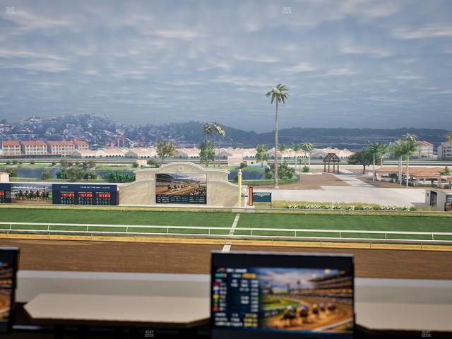 Del Mar Thoroughbred Club - Section Turf Club Lvl 4 Tbl 108 Seat View