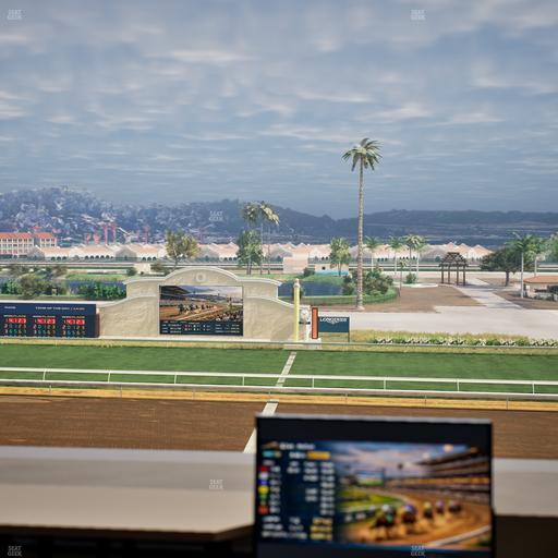 Del Mar Thoroughbred Club - Section Turf Club Lvl 4 Tbl 109 Seat View