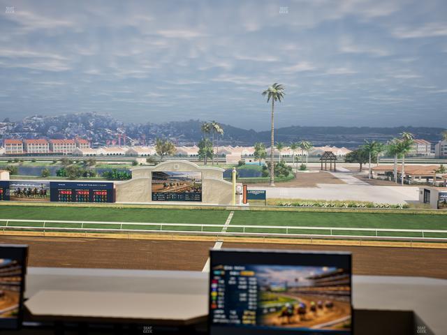 Del Mar Thoroughbred Club - Section Turf Club Lvl 4 Tbl 109 Seat View