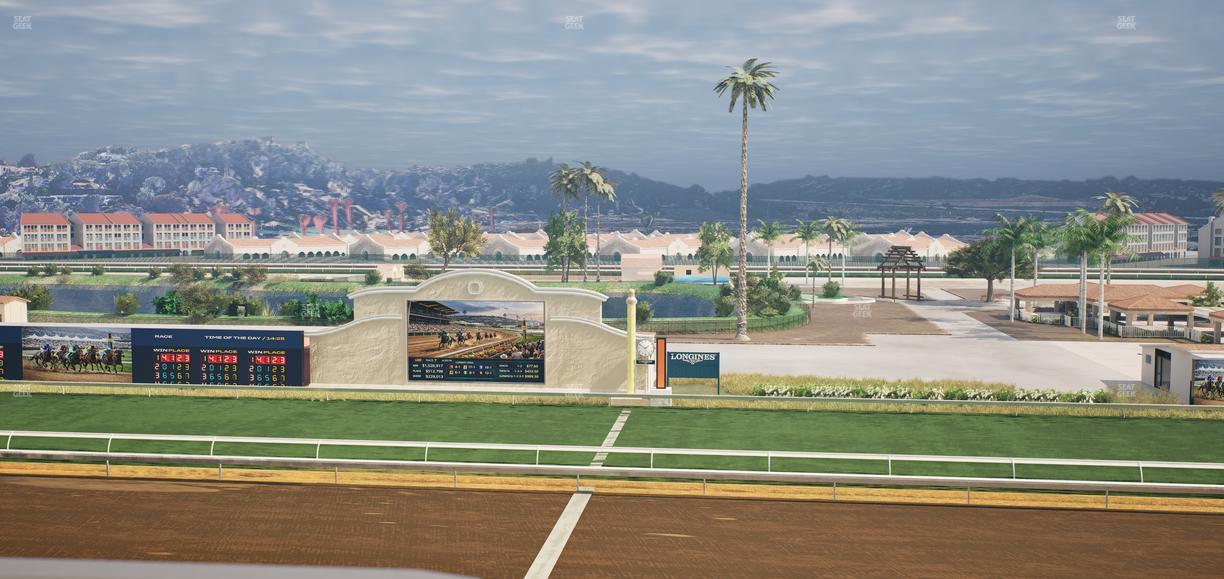 Del Mar Thoroughbred Club - Section Turf Club Lvl 4 Tbl 110 Seat View