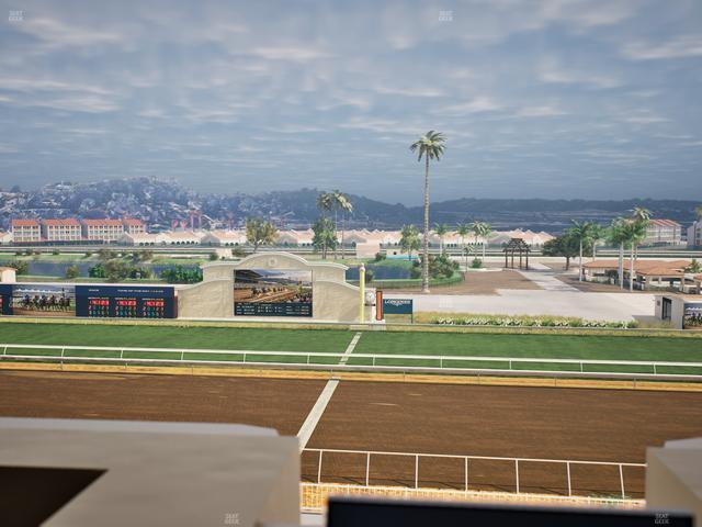 Del Mar Thoroughbred Club - Section Turf Club Lvl 4 Tbl 110 Seat View