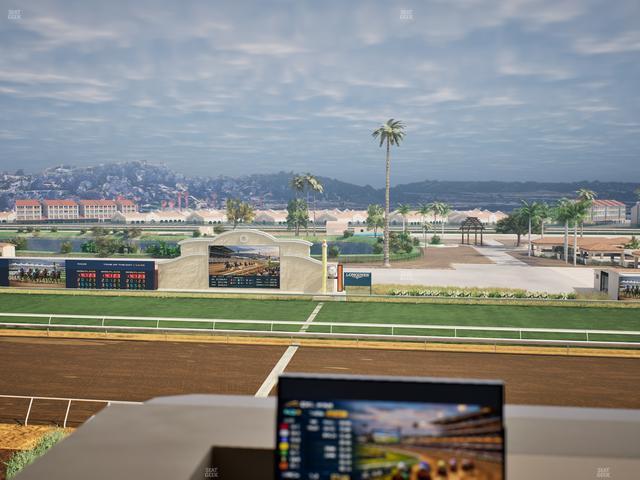 Del Mar Thoroughbred Club - Section Turf Club Lvl 4 Tbl 111 Seat View