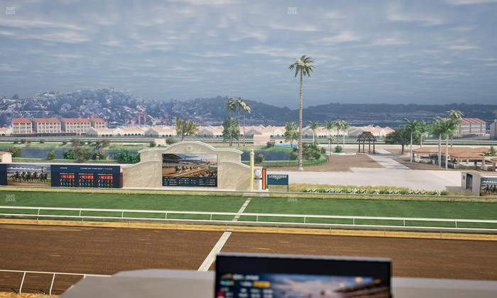 Del Mar Thoroughbred Club - Section Turf Club Lvl 4 Tbl 111 Seat View