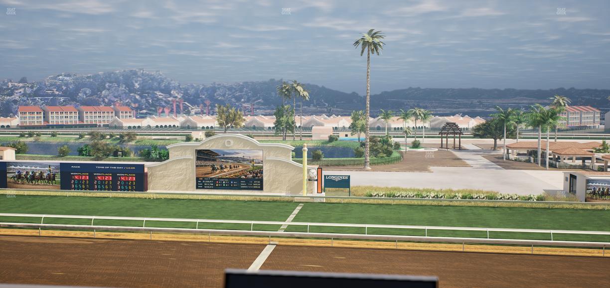 Del Mar Thoroughbred Club - Section Turf Club Lvl 4 Tbl 112 Seat View