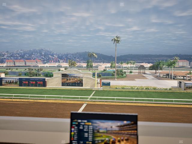 Del Mar Thoroughbred Club - Section Turf Club Lvl 4 Tbl 112 Seat View