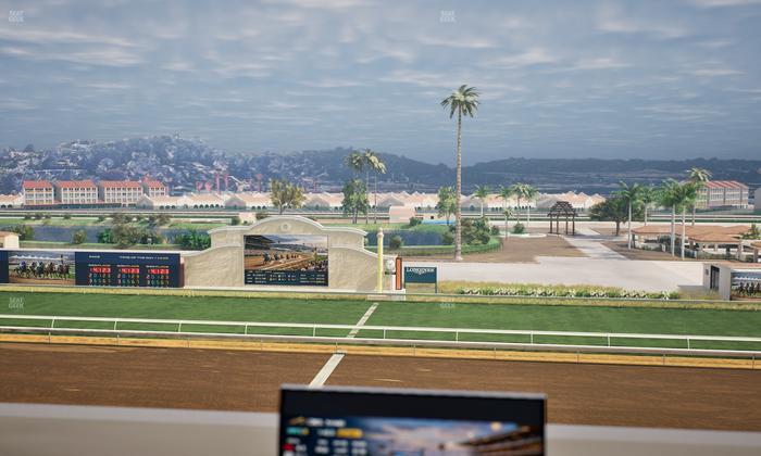Del Mar Thoroughbred Club - Section Turf Club Lvl 4 Tbl 112 Seat View
