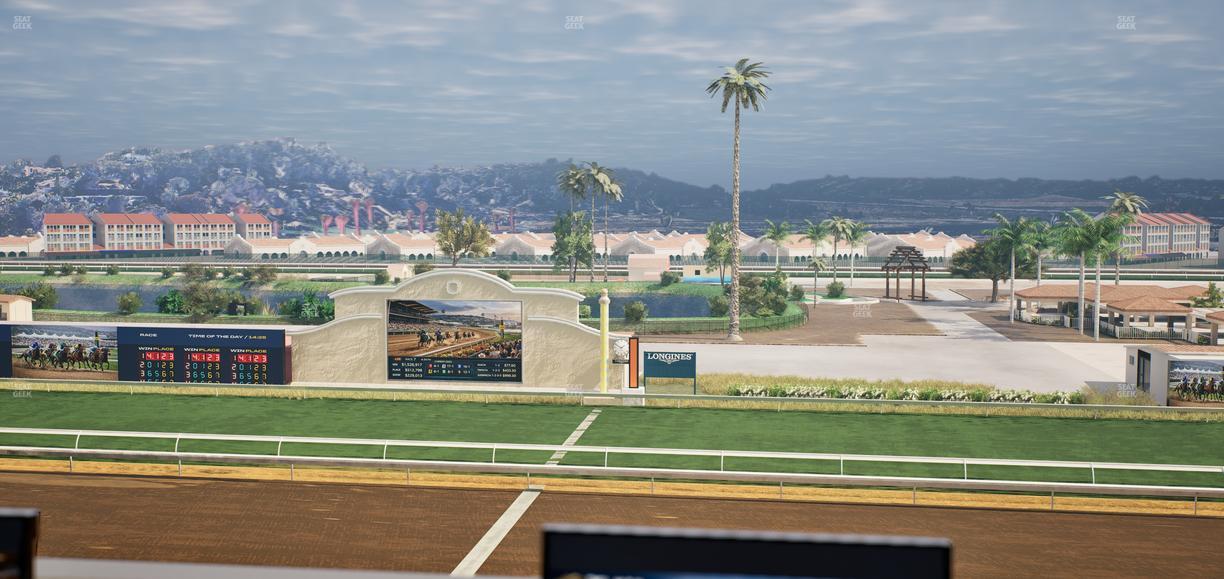 Del Mar Thoroughbred Club - Section Turf Club Lvl 4 Tbl 113 Seat View