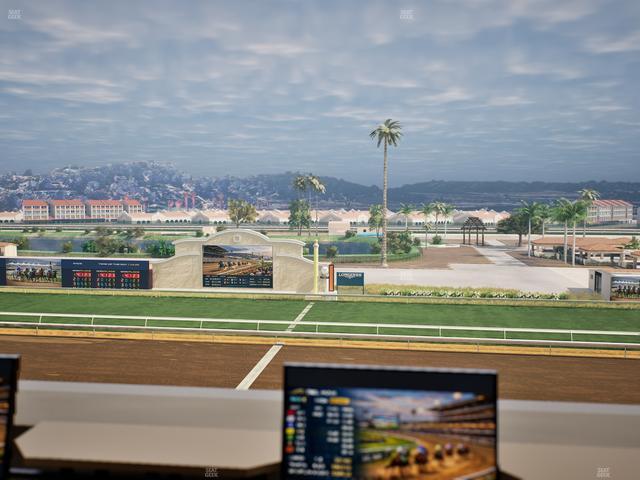 Del Mar Thoroughbred Club - Section Turf Club Lvl 4 Tbl 113 Seat View