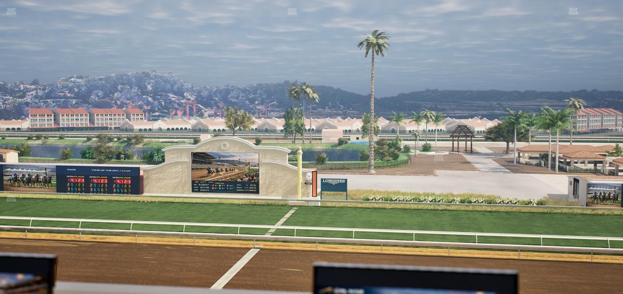Del Mar Thoroughbred Club - Section Turf Club Lvl 4 Tbl 115 Seat View