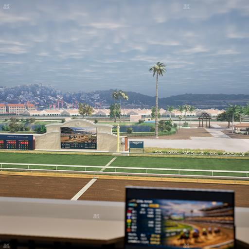 Del Mar Thoroughbred Club - Section Turf Club Lvl 4 Tbl 115 Seat View