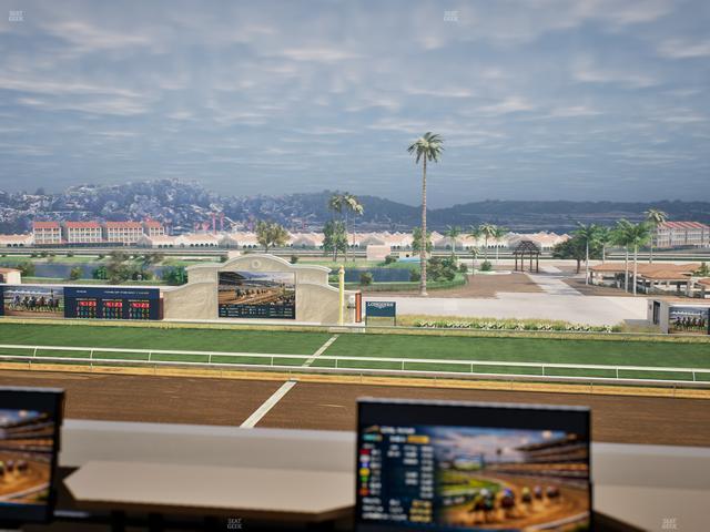 Del Mar Thoroughbred Club - Section Turf Club Lvl 4 Tbl 115 Seat View