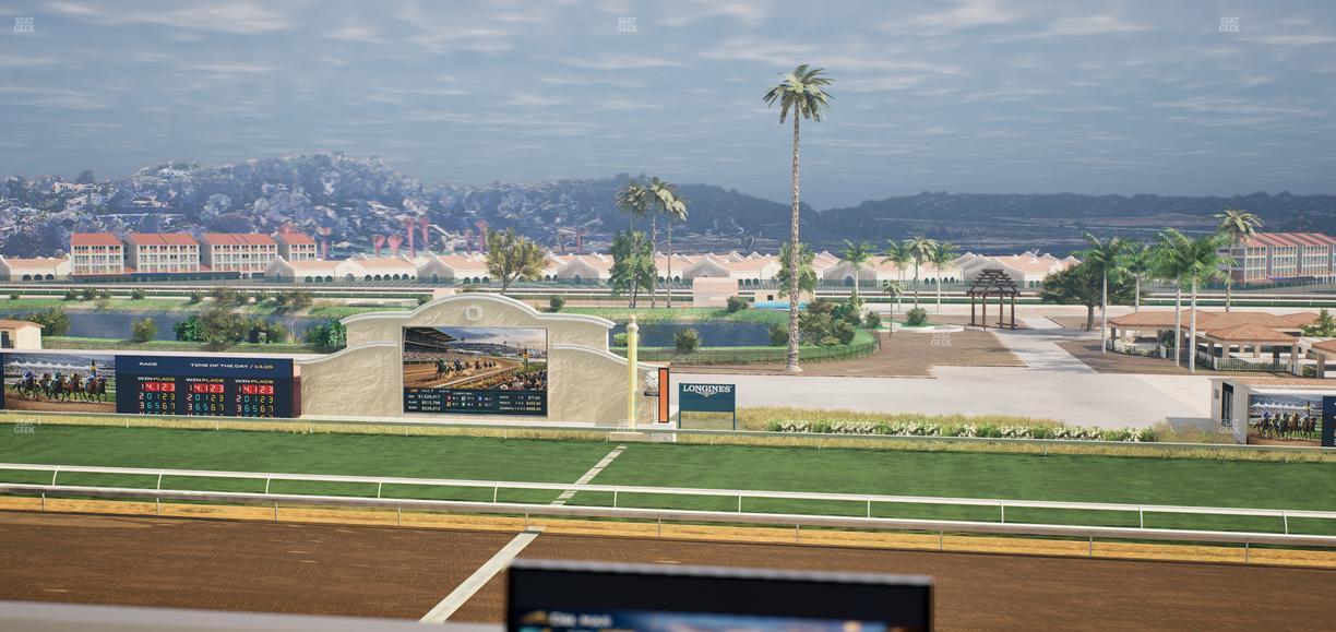 Del Mar Thoroughbred Club - Section Turf Club Lvl 4 Tbl 116 Seat View