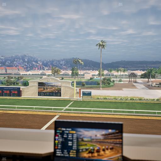 Del Mar Thoroughbred Club - Section Turf Club Lvl 4 Tbl 116 Seat View