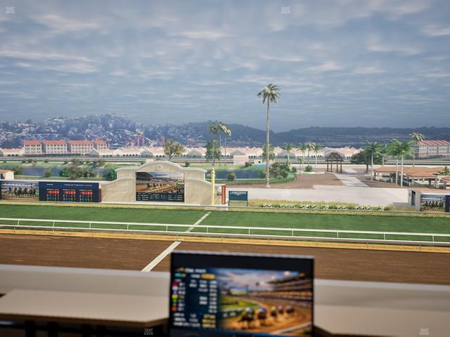 Del Mar Thoroughbred Club - Section Turf Club Lvl 4 Tbl 116 Seat View