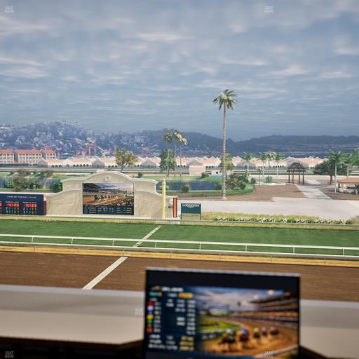 Del Mar Thoroughbred Club - Section Turf Club Lvl 4 Tbl 117 Seat View