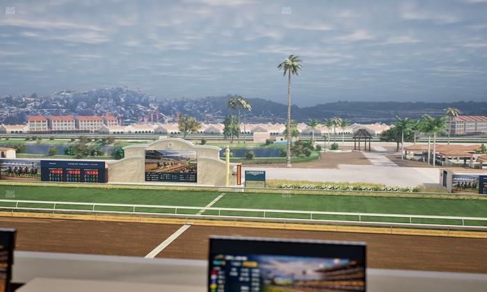 Del Mar Thoroughbred Club - Section Turf Club Lvl 4 Tbl 117 Seat View