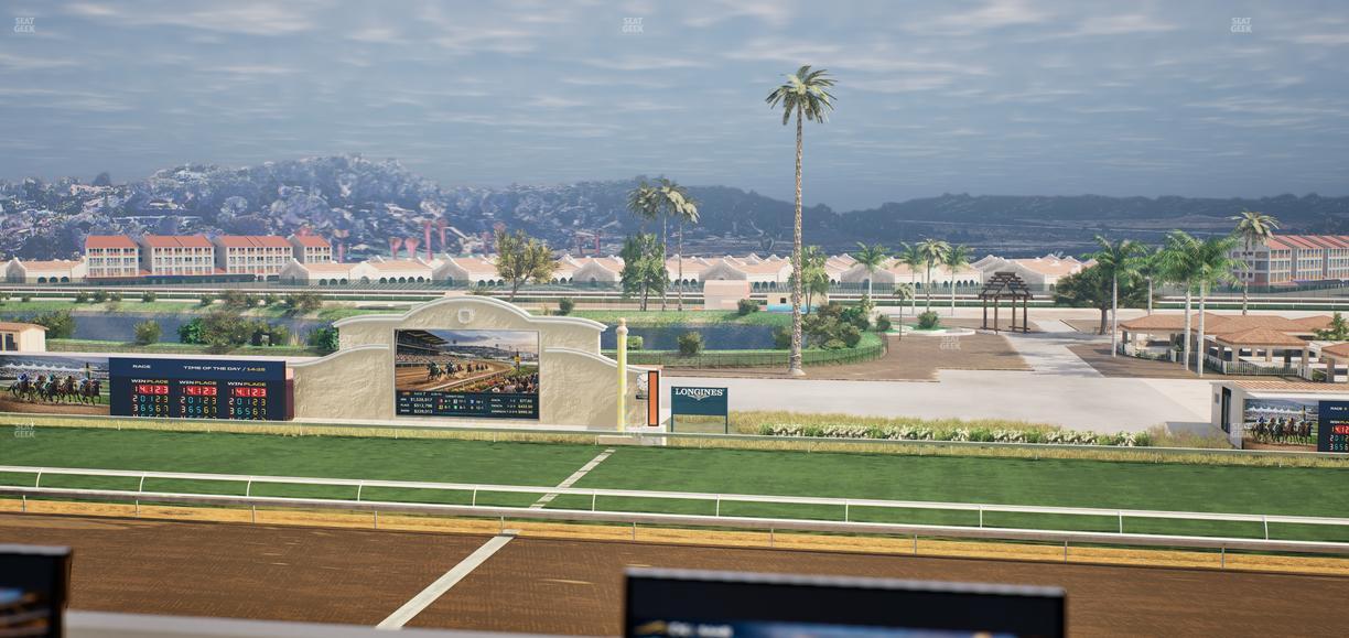 Del Mar Thoroughbred Club - Section Turf Club Lvl 4 Tbl 118 Seat View
