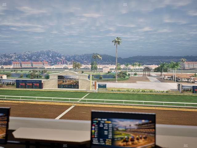 Del Mar Thoroughbred Club - Section Turf Club Lvl 4 Tbl 118 Seat View