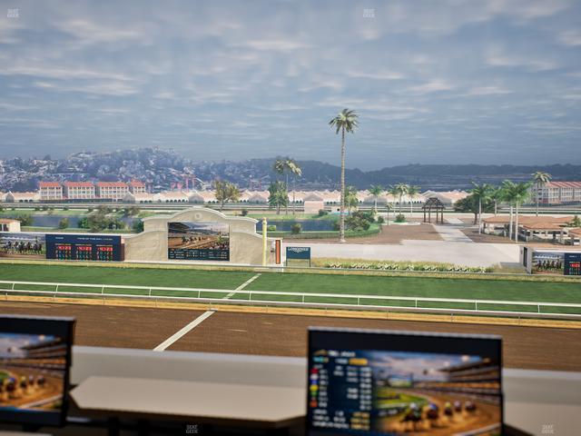 Del Mar Thoroughbred Club - Section Turf Club Lvl 4 Tbl 119 Seat View
