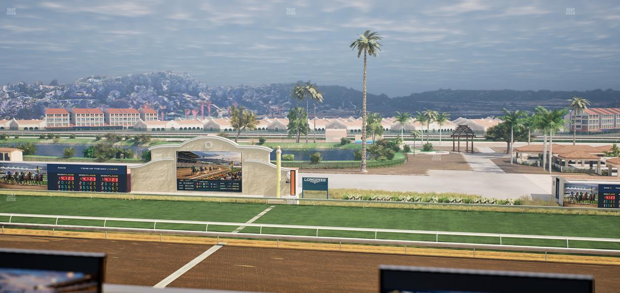Del Mar Thoroughbred Club - Section Turf Club Lvl 4 Tbl 120 Seat View