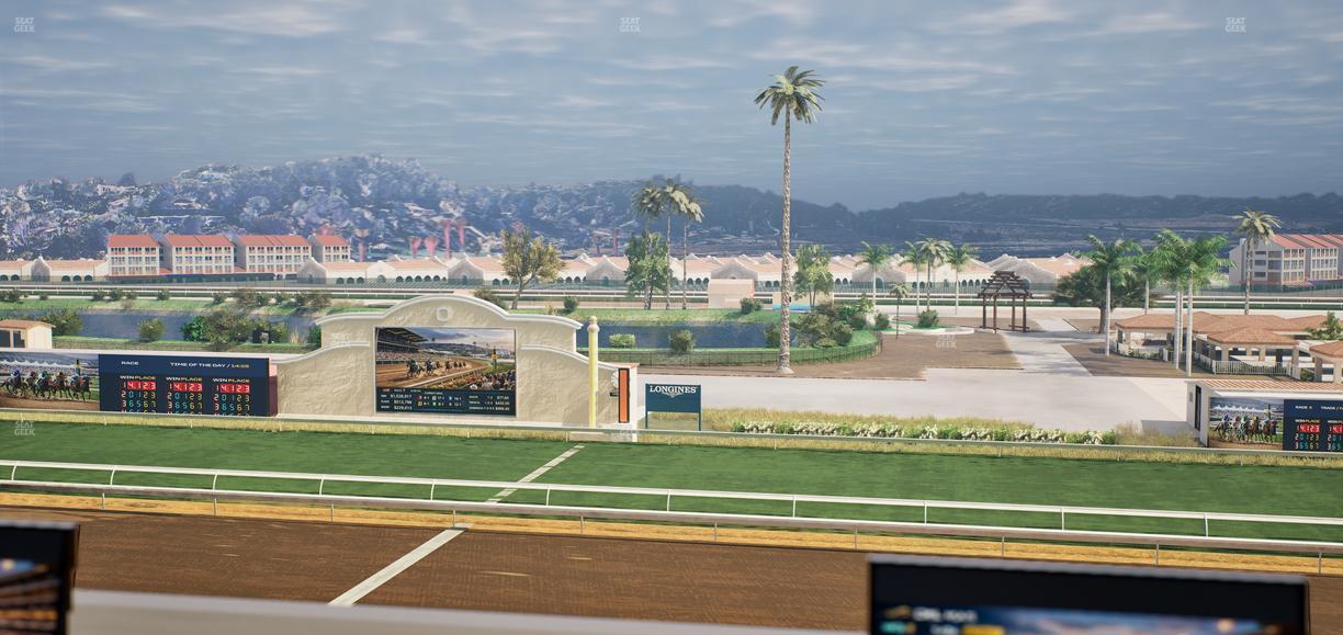Del Mar Thoroughbred Club - Section Turf Club Lvl 4 Tbl 121 Seat View