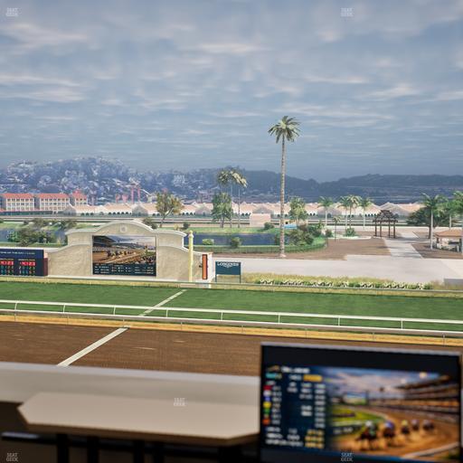 Del Mar Thoroughbred Club - Section Turf Club Lvl 4 Tbl 122 Seat View