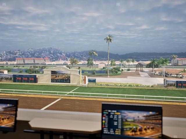 Del Mar Thoroughbred Club - Section Turf Club Lvl 4 Tbl 122 Seat View