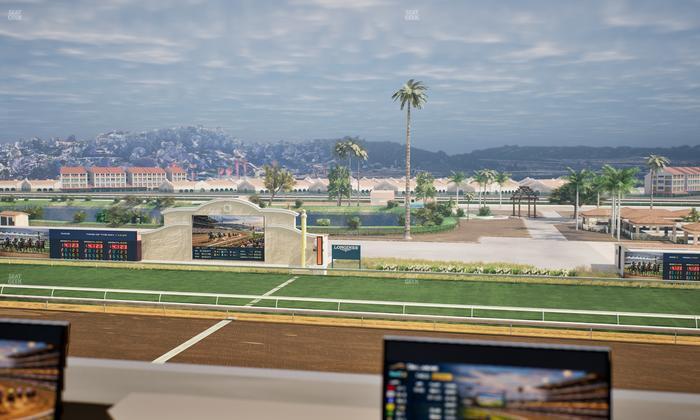 Del Mar Thoroughbred Club - Section Turf Club Lvl 4 Tbl 122 Seat View